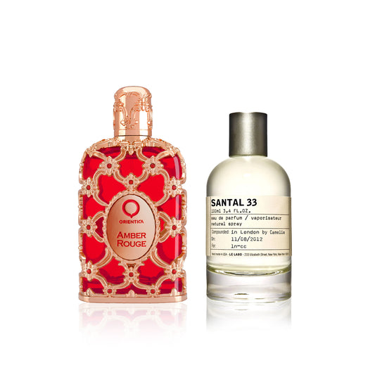 COMBO ARABE - SANTAL33 + ORIENTICA AMBER ROUGE